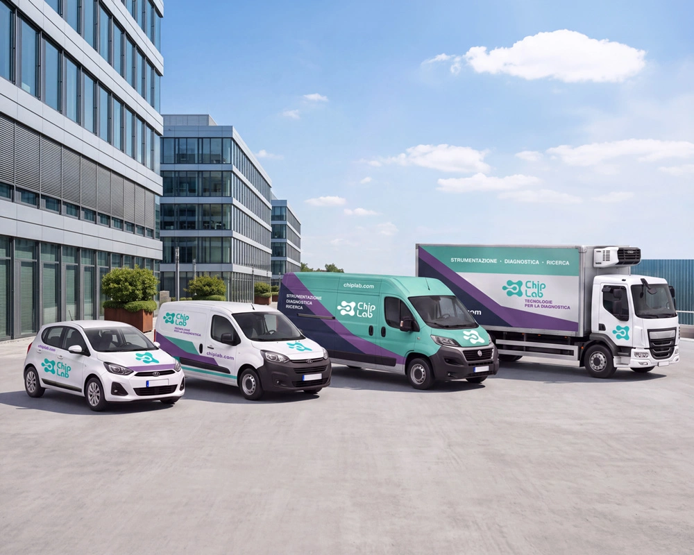 Novotech grafiche - stampa su supporti - Decorazione automezzi e car wrapping