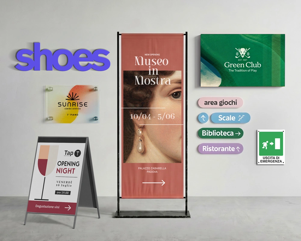 Novotech grafiche - stampa digitale grande formato - insegne e cartellonistica