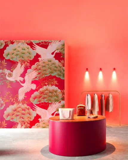 Novotech Grafiche – Carta da parati personalizzata – Decorazione murale stampata per negozi e spazi commerciali