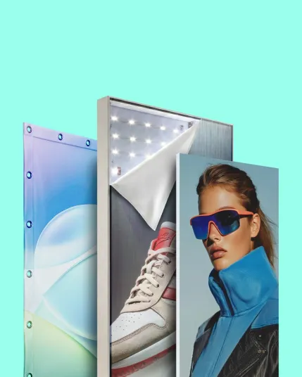 Novotech Grafiche – Stampa digitale grande formato – Lightbox, pannelli e supporti stampati per la comunicazione visiva
